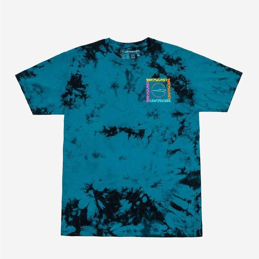 Mr. Beast Merch Graphic Acid Washed T-Shirt 2XL